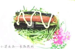 茄子热狗的做法步骤：8