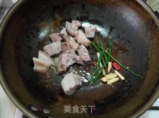无油五花肉卷笋干的做法步骤：8