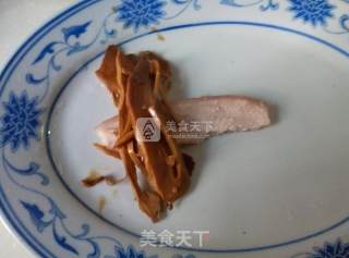 无油五花肉卷笋干的做法步骤：11