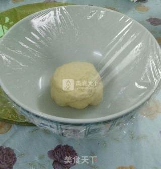 火腿香菇芝士披萨的做法步骤：8