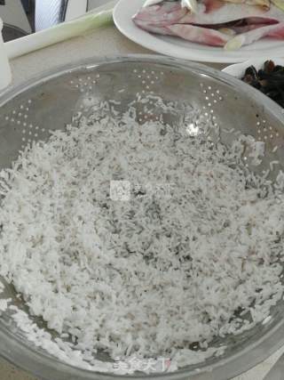 荠菜珍珠丸子的做法步骤：1