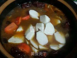 冬补之山药羊肉锅的做法步骤：5