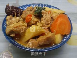 冬补之山药羊肉锅的做法步骤：7