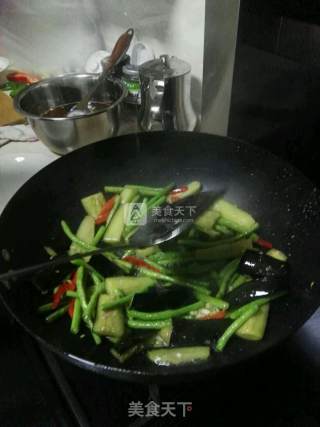 豆角烧茄子的做法步骤：6
