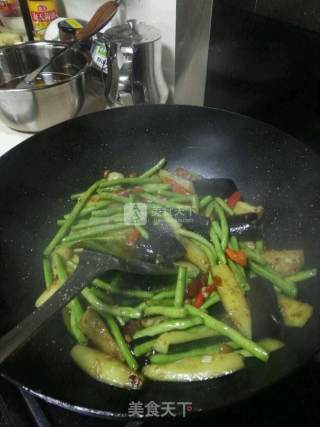 豆角烧茄子的做法步骤：8