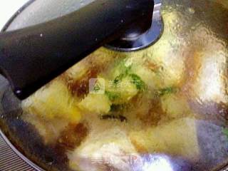 蛋皮包肉馅豆腐的做法步骤：16