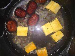 南瓜八宝粥的做法步骤：4
