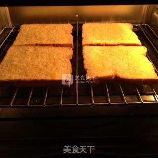 烤土司的做法步骤：3