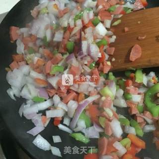 蛋挞牌小披萨的做法步骤：6