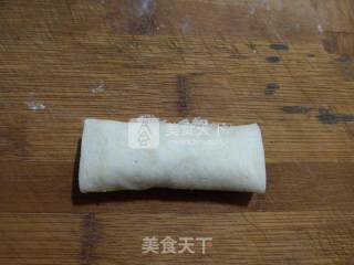 香干蒿菜馅春卷的做法步骤：10