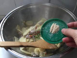茨菰冬笋肉片的做法步骤：13