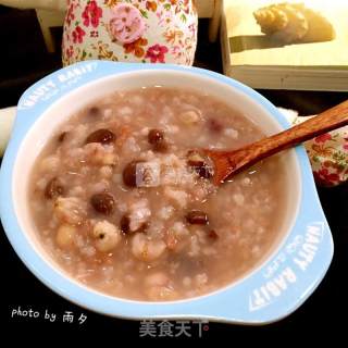 红豆米仁养生粥的做法步骤：6