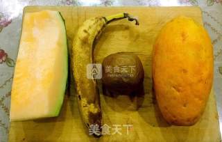 木瓜果盘的做法步骤：1