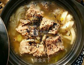 排骨豆腐汤的做法步骤：6