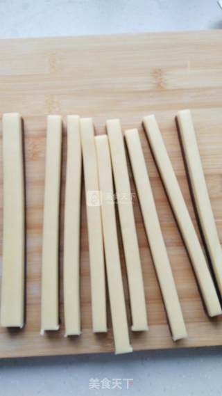 棋格饼干的做法步骤：6