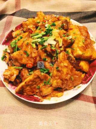 香菇酿豆腐的做法步骤：13
