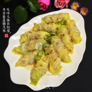 肉末白菜卷的做法步骤：11