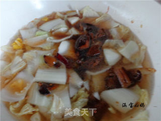 剩肉烩粉条的做法步骤：9