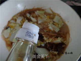 剩肉烩粉条的做法步骤：12