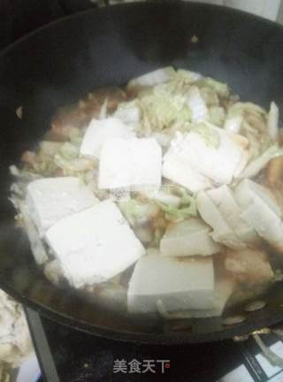 白菜炖豆腐的做法步骤：6