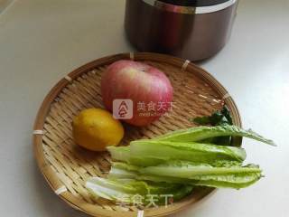 苹果果蔬汁的做法步骤：1