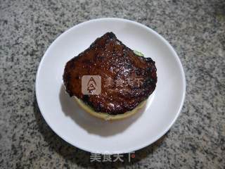 青瓜牛排汉堡的做法步骤：5