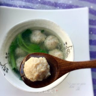 清汤丸子的做法步骤：9