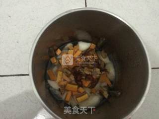 鸭梨南瓜米糊的做法步骤：2