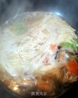 鲜虾伊面的做法步骤：5