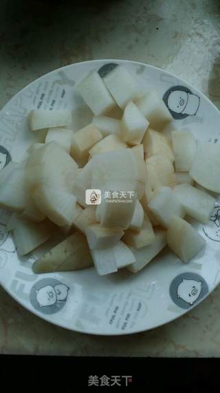 豆腐红烧酸辣比目鱼的做法步骤：4