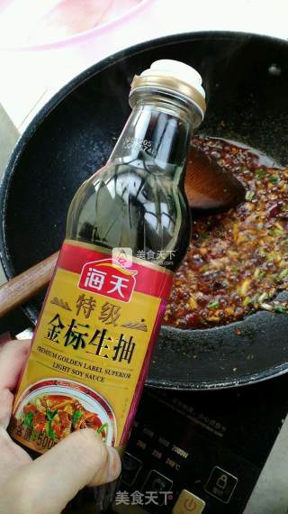 豆腐红烧酸辣比目鱼的做法步骤：14