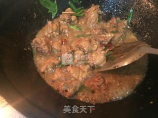 香菇鸡肉的做法步骤：9