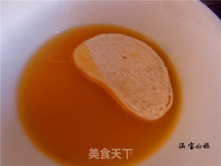 香煎鸡蛋馒头片的做法步骤：5