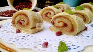 小米红豆卷的做法步骤：14