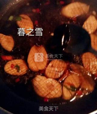 红烧素鲍鱼的做法步骤：4