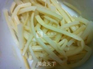 干煸双丝的做法步骤：3