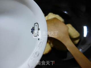 蒿菜炒小素鸡的做法步骤：4