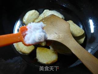 蒿菜炒小素鸡的做法步骤：7