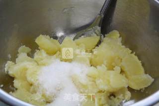 蔓越莓奶香土豆泥的做法步骤：7