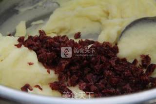 蔓越莓奶香土豆泥的做法步骤：9