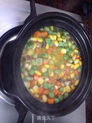 玉子豆腐彩蔬煲的做法步骤：8