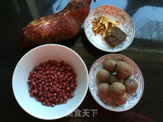 陈皮桂圆红豆汤的做法步骤：1