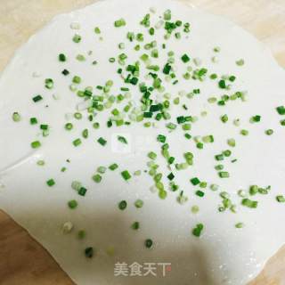 妈妈的味道之手抓葱油饼的做法步骤：9