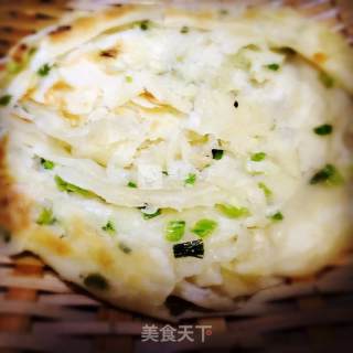 妈妈的味道之手抓葱油饼的做法步骤：16