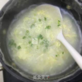 蛋花粥的做法步骤：7