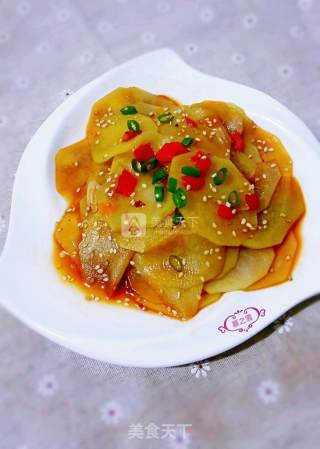 凉拌香辣土豆的做法步骤：8