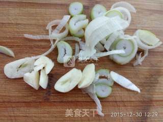 彩椒炒土豆丝的做法步骤：5