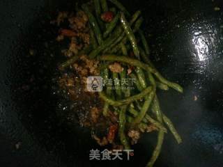 肉末炒豆角的做法步骤：7