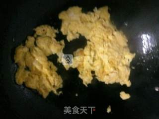 青椒炒鸡蛋的做法步骤：5