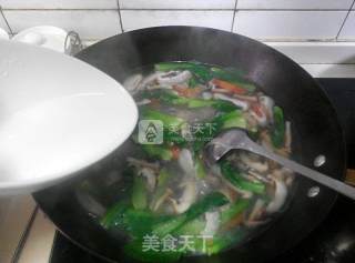 美味养生——生氽肉丸粉丝汤的做法步骤：12